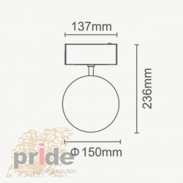 Pride ��������� �� �������� ���� Glob 76160 black
