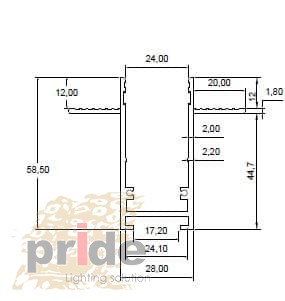 Pride �������� ���� MG E727R New 2m ��� ����������� Black